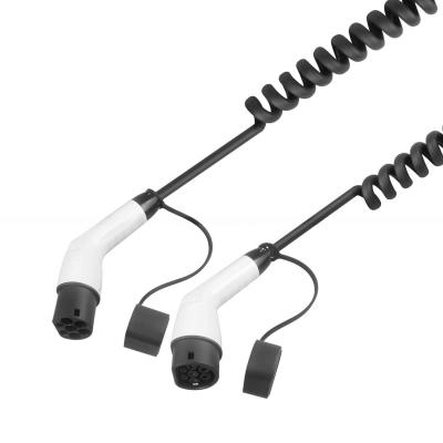 China RDC Single Phase 32A IP54 220V-240V Car Electric Vehicle GBT Ev Charging Cable for sale