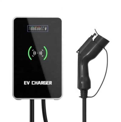 China Wholesale AC Electric Vehicle 16A 32A V2V EV Charger Housing Standing for Fast Charging Station for sale