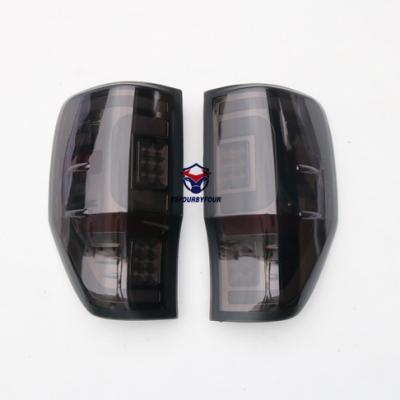 China ABS Taishuai LED Lamp Parts 4X4 Car Accessories LED Tail Light Black For Ranger T6T7T8 2012+ for sale