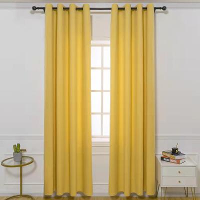 China High Quality Modern Velvet Single Curtain Blackout Custom Made Curtains For Living Room Window Hotel Decoration Ready Made for sale