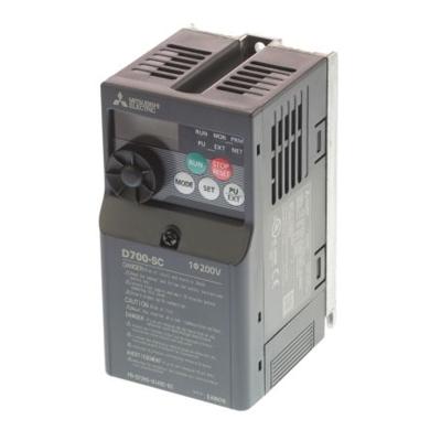 China 1.4 Communication Inverter FR-D720S-014SC-EC Series 230V FR-D720S-014SC-EC Ultra Compact 0.2kw Single Phase Inverter / Micro Drive for sale