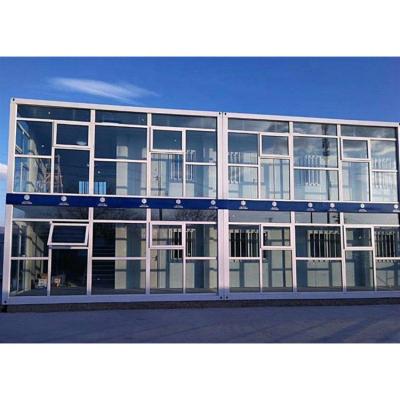 China High Quality Hotel Glass Wall Container Prefab House For Office Use Prefab House From China Supplier for sale