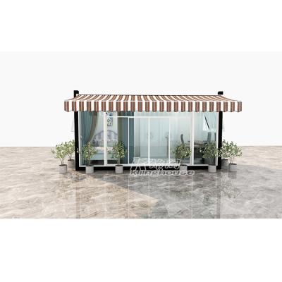 China Morden Wholesale Prefab Outdoor Office Living Flat Pack Container House for sale