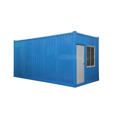 China Morden Wholesale Prefab Outdoor Tiny Blue Container House Prefab for sale