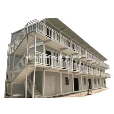 China Beautiful New Design Parking Lot House Container Dormitory For Sale for sale