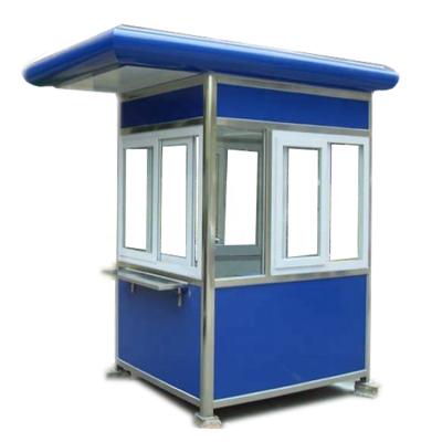 China Kiosk low cost eps lightweight steel sandwich panel senty box for custody mail for sale