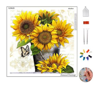 China Personalized Customization Diy Painting By Numbers Full Round 5d Rhinestone Drill Custom Diamond Painting Set Kit With Frame For Home Wall Decor for sale