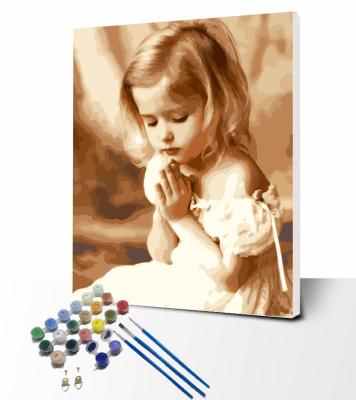 China Custom Custom Personalization Photo Personality Picture Painting By Numbers Customized Painting By Numbers Gift Acrylic Coloring By Numbers for sale