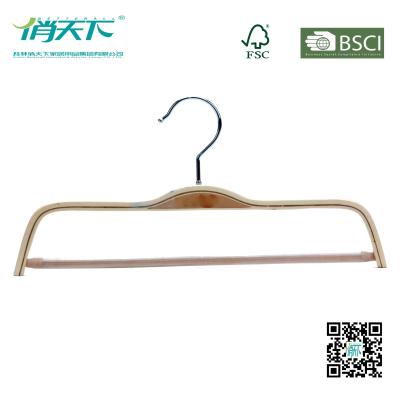 China Betterall High-quality Rectangle Thin Laminated Shirts Hanger for sale