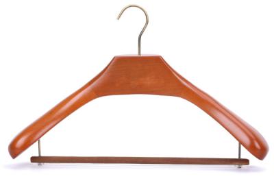 China Betterall Solid Wood Hanger With Pant Bar Multifunction Hanger for sale