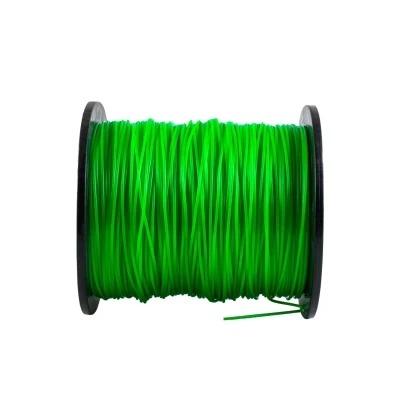 China Length 1.3mm 1.65mm 2mm 2.4mm 2.65mm 3mm Adjustable Round 15m Nylon Brush Cutter Grass Trimmer Line for sale