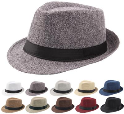 China Autumn Winter Hot Selling Image Fedora Women Party Classic British Felt Hat Jazz Hats Streetwear for sale