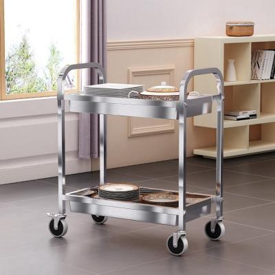 China Tools 2022 New Technology Professional Manufacturing Lightweight Stainless Steel Trolley Food Service Cart China for sale