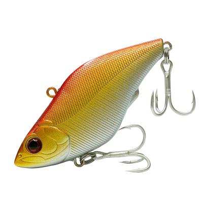 China Vivi Main Lure Artificial Plastic Triple Durable 13.5g 7cm VIB Hooks Artificial Jig Baits for sale