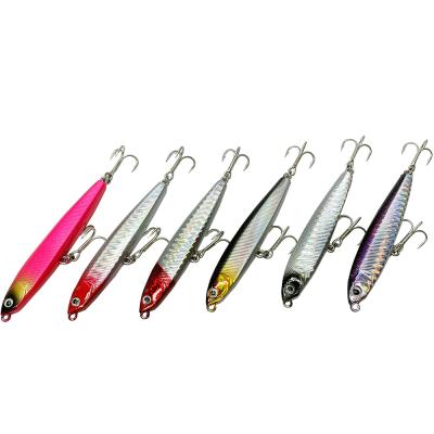 China Durable Jig Leading 21g 10cm 3D Eyes Water Hardwork Fishing Sinking Lures Pencil Stickbait Bait for sale