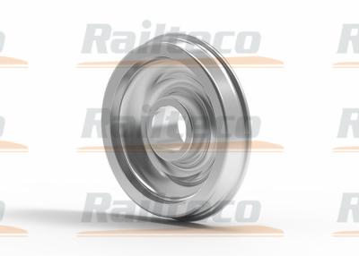 China 400mm - 1250mm Steel Rail Wheels , Rail Car Wheels Customized Size for sale