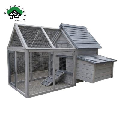 China 2022 Breathable China Professional Manufacture Custom Made Modern High Quality Wooden Chicken Cage Large for sale