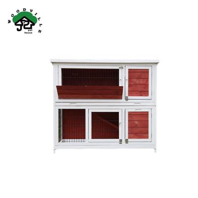 China Various Multi-Functional Viable Quality Modern Action Good Wooden Pet Rabbit Cage for sale