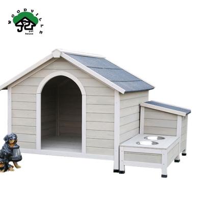 China China Manufacturer Custom Premium With Roof Viable Professional Dog Kennel Waterproof Outdoor Wooden Kennel for sale