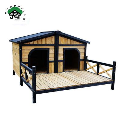 China Factory Direct Selling Sustainable Custom Luxury Large Wooden Dog Cave Wooden House for sale