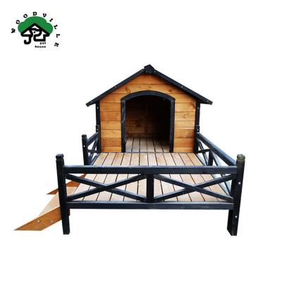 China 2022 China Sustainable Supply New Product Wooden Outdoor Home Dog House for sale