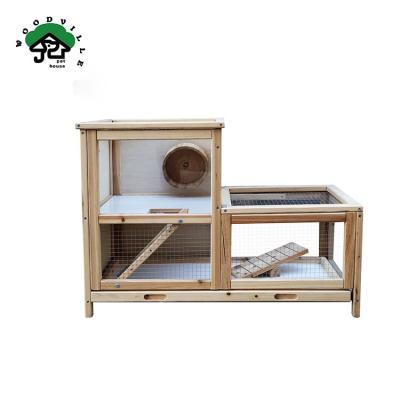 China China Supplier Breathable Wholesale Customized Wooden Pet Cage Hamster Cages for sale