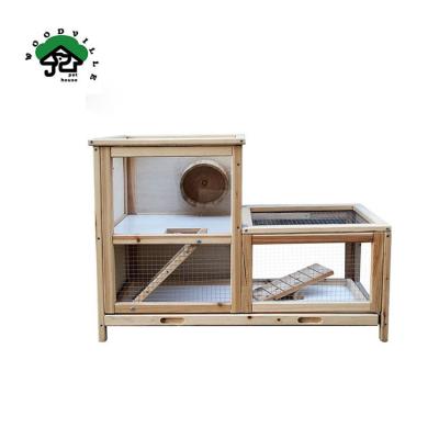 China Low Moq Breathable Portable Hot Sale Products Modern Wooden Custom Hamster Cage for sale