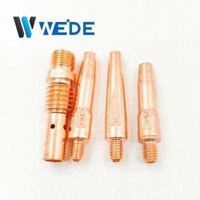 China Argon arc welding gun Factory customization  MIG Welding Materials Welding Torch Contact Tip for OTC Series Welding Torch Tips ICS0456-04 for sale