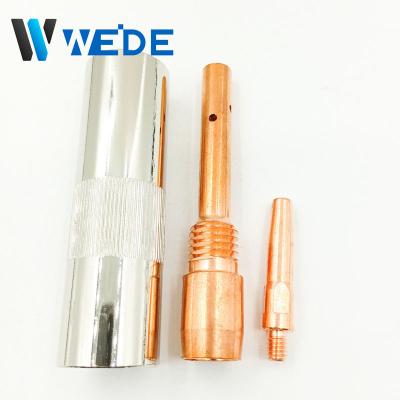 China Argon arc welding gun Factory customization  CNAWELD  P500A Mig Contact Tip For Welding Torch Pana Type for sale