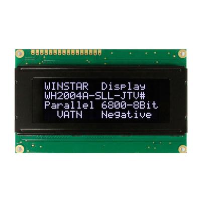 China Factory Price Winstar WH2004A-SLL VATN 2004 Lcd Display Module With Green White Backlight 20x4 2.89