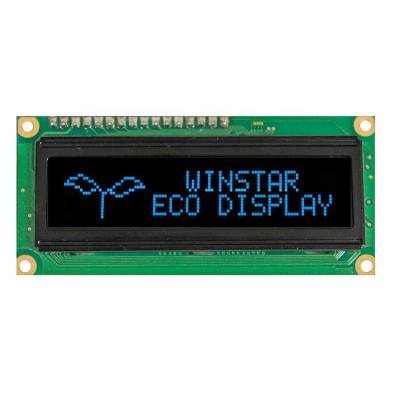 China 10016 Oled Winstar 10016A 2.4inch OLED Graphic Display Module With 5V Power Supply 100x16 2.4