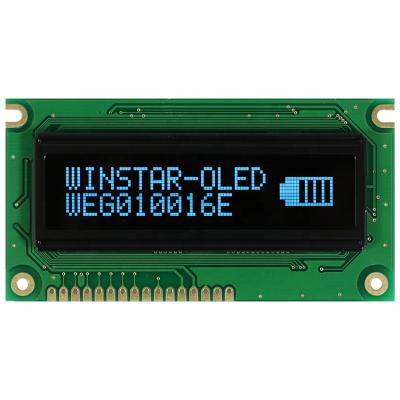 China 10016 Oled Winstar 10016E 2.4inch OLED Graphic Display Module With 5V Power Supply 100x16 2.4