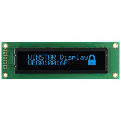 China 10016 Oled Winstar 10016F 2.59inch OLED Graphic Display Module With 5V Power Supply 100x16 2.59