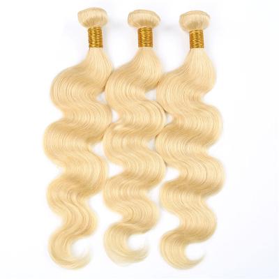 China 100% Virgin Hair Bundles 613 Color Brazilian Hair Bundles Body Wave Virgin Hair Weave Extensions for sale