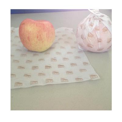 China Recycled Materials Made In China Customized Logo Printing Cheap Translucent Kraft Paper For Fruit Food for sale