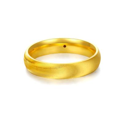 China Other Shuibei 24K 999 Gold Cat Ring New Women's 24K Gold Hard Gold Foot for sale