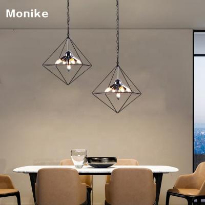 China Modern Reduce Dust Grip Bar Living Room Cafe Club Iron Modern Pendant Light for sale