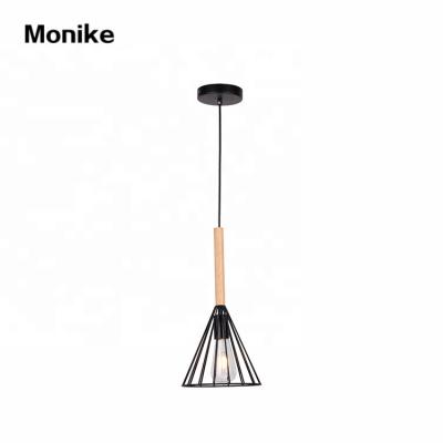 China Industrial Energy Saving Wholesale Living Room Home Office Chandeliers Wooden Light for sale