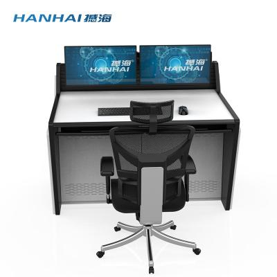 China Environmental Friendly Monitoring Operation Table Control Room Consoles for sale