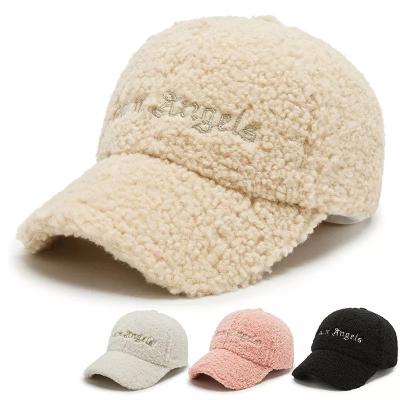 China COMMON Wholesale OEM Promotional Women's Men's Panel Winter Wool Adjustable Custom Baseball Hats 6 unisex for sale