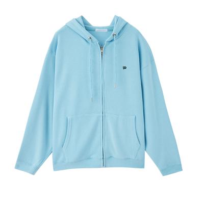 China Autumn Stylish Women Breathable Cotton Hoodies for sale