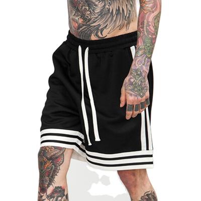 China Custom wholesale hot sale OEM streetwear gym Xuhui Fashion Workout Sports Summer Wear Men's Stripes Anti-Wrinkle Underpants for sale