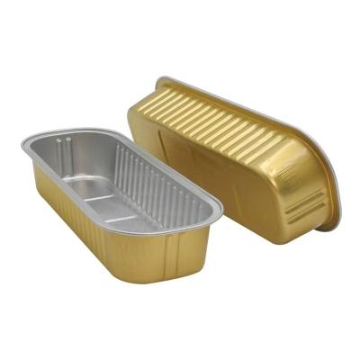 China Disposable Grilled Aluminum Foil Tin Box Cake Pizza Loaf Food Durian Filters With Clear Lids For Take Out Aluminum Foil Containers for sale