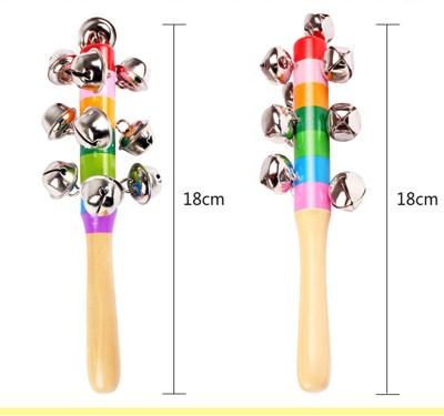 China Jingles of popular Christmas sleigh bells handheld chime, Christmas gift for kids for sale