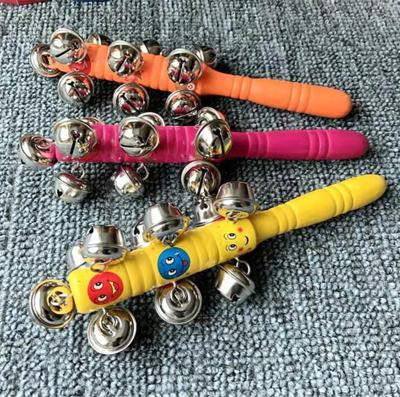 China Jingles of popular Christmas sleigh bells handheld chime, Christmas gift for kids for sale