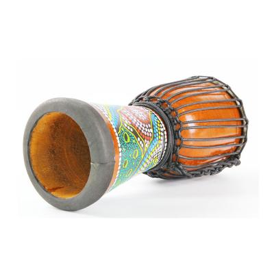 China Low Cost Popular Chinese Wooden Tambourine African Drum for sale