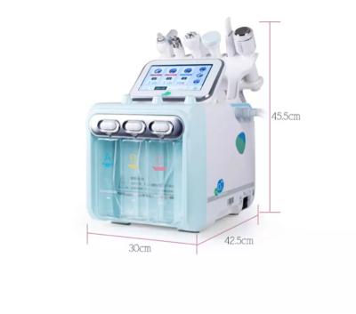 China Black Micro Head Small Bubbles Facial Cleansing Remover Clean Skin Peeling Micro Hydraulic Lifting Beauty Machine for sale