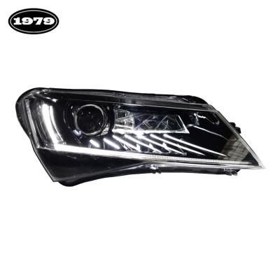 China Fit for Porsche Cayenne/macan [1979] for 2016 2017 2018 Super Skoda low rise LED headlights configuration to high configuration and plug and play for sale