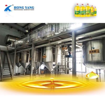 China Full Refinery Sunflower Seed Edible Oil Refinery Machine for sale