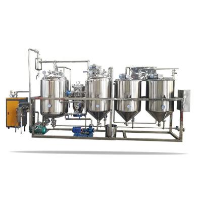 China Full Refinery NEW Sesame Seed Palm Crude Avocado Oil Refining Machine with Lowest Price for sale